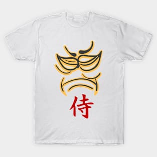 Samurai doodle emblem T-Shirt